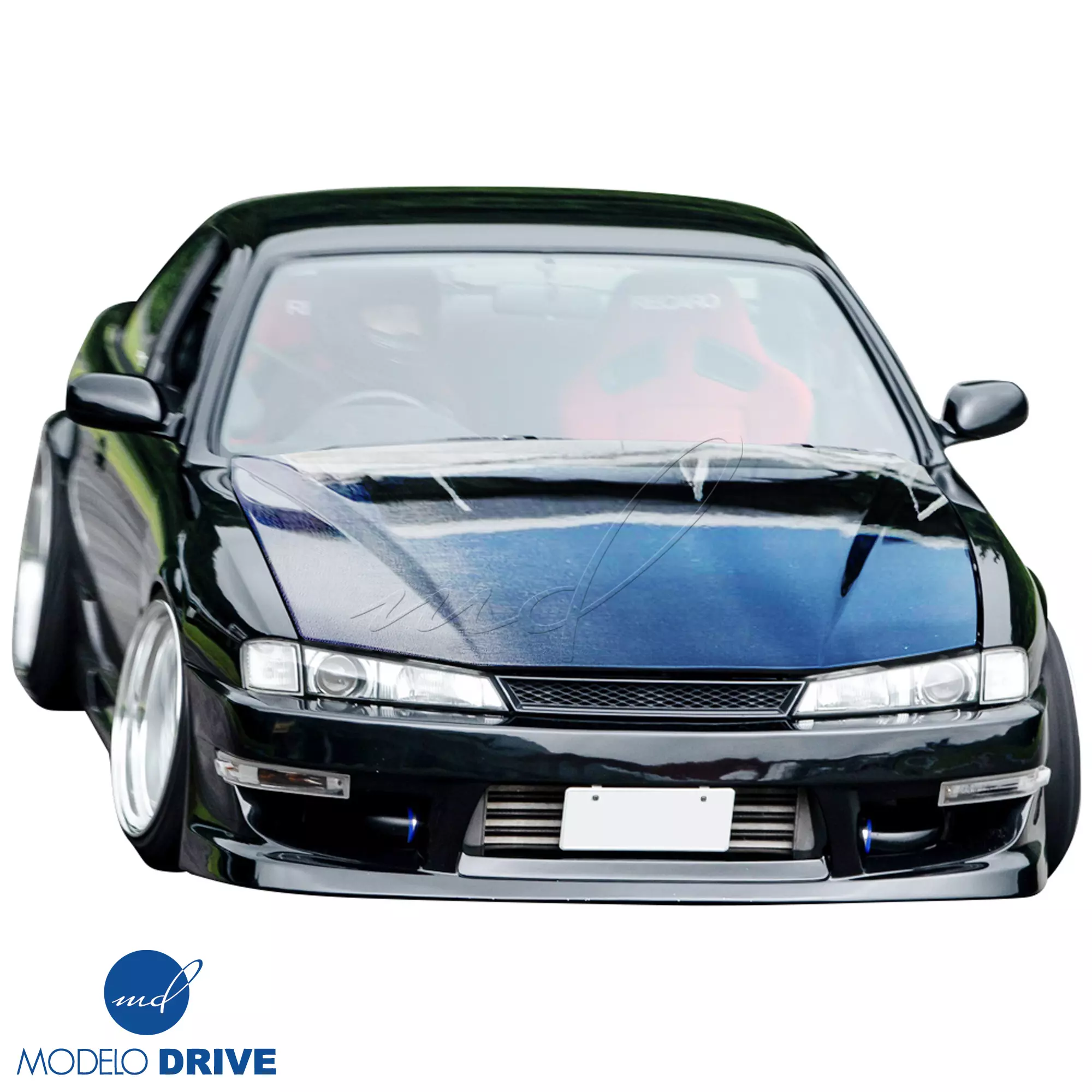 ModeloDrive Carbon Fiber ORI v2 Hood > Nissan 240SX S14 (Kouki) 1997-1998 - Image 11
