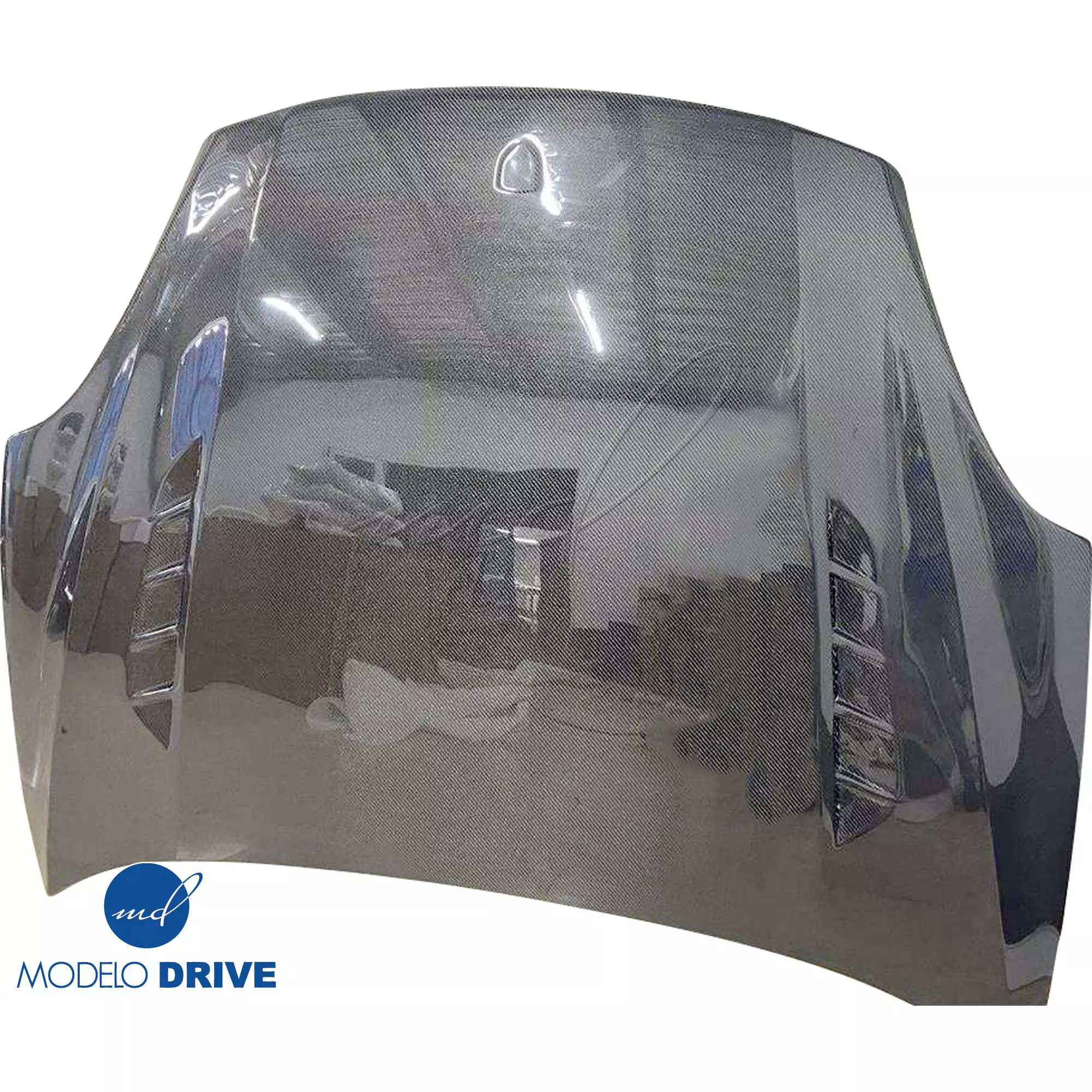 ModeloDrive Carbon Fiber MASO Hood > Porsche Cayenne (958) 2015-2018 - Image 9