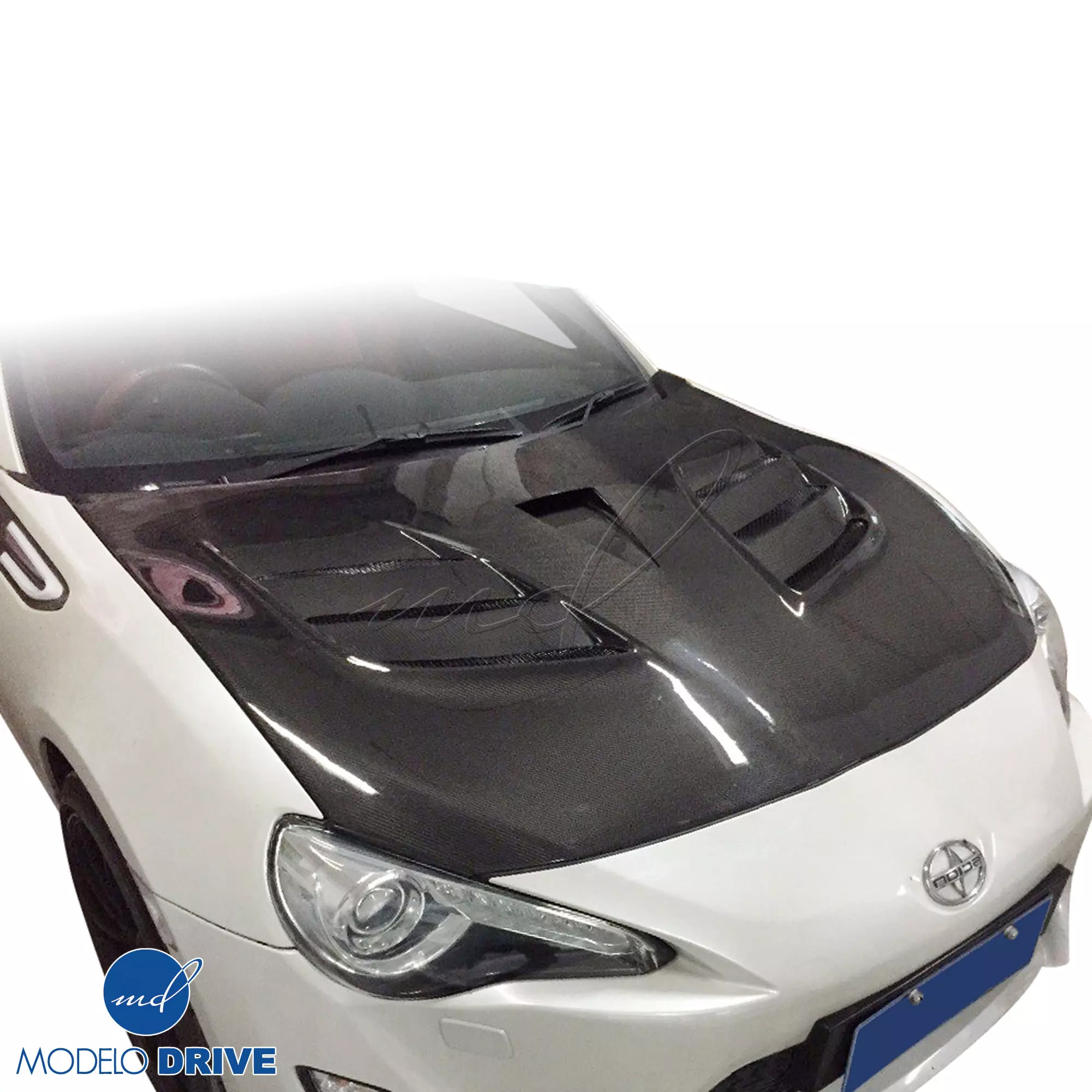 ModeloDrive Carbon Fiber VAR GT Hood > Subaru BRZ 2013-2020 - Image 10