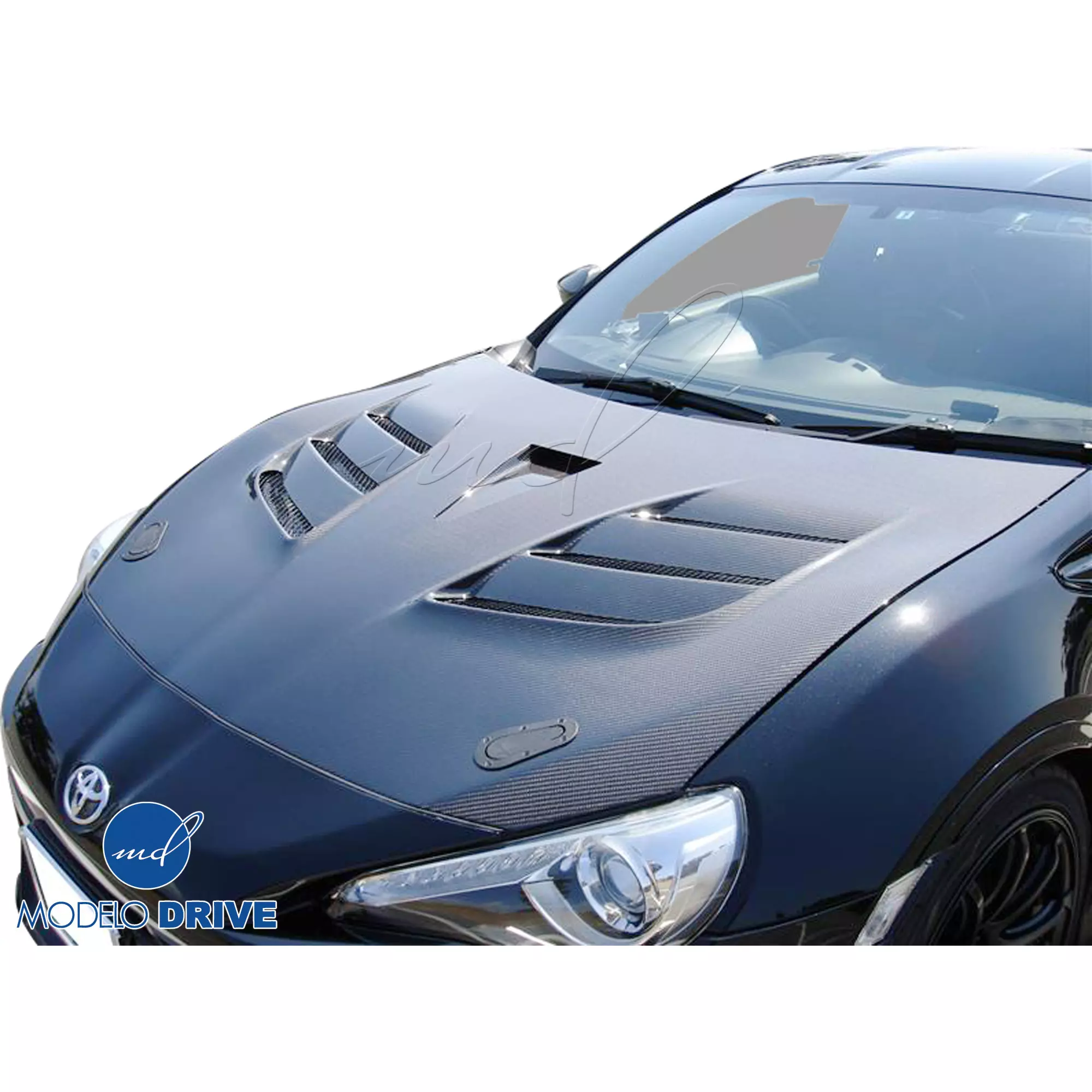 ModeloDrive Carbon Fiber VAR GT Hood > Subaru BRZ 2013-2020 - Image 27