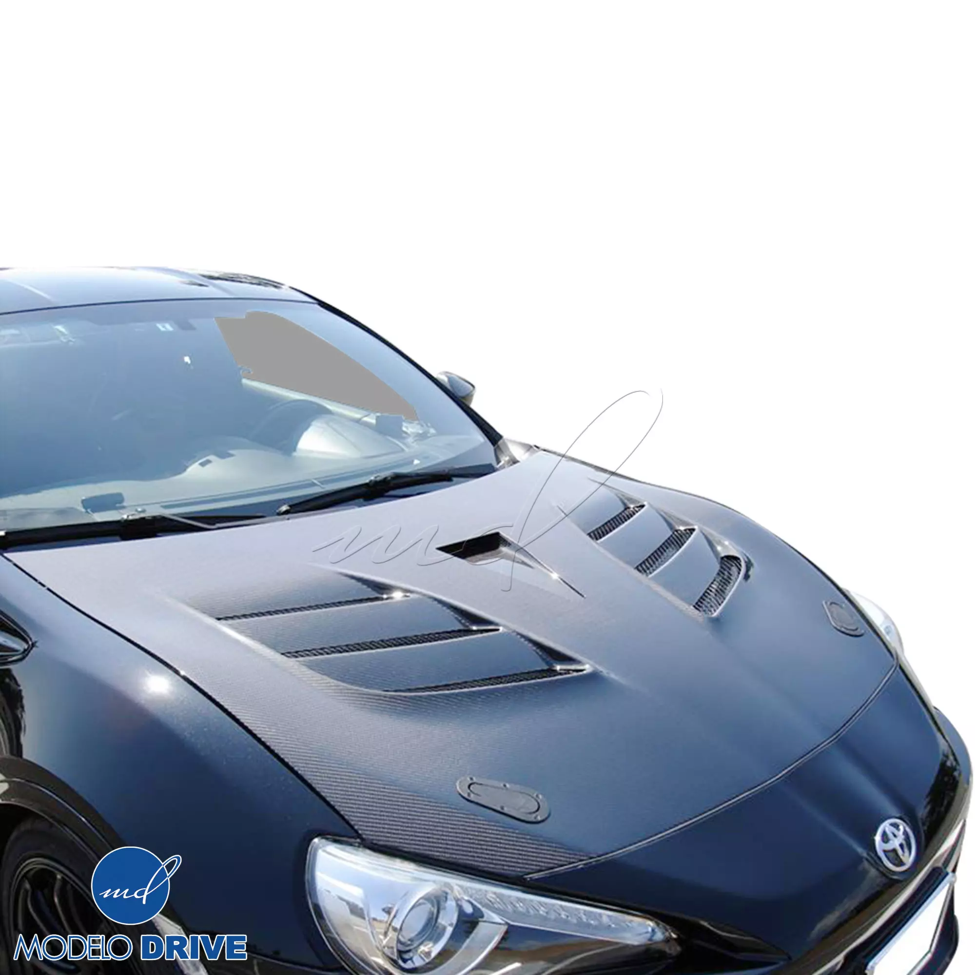 ModeloDrive Carbon Fiber VAR GT Hood > Subaru BRZ 2013-2020 - Image 28