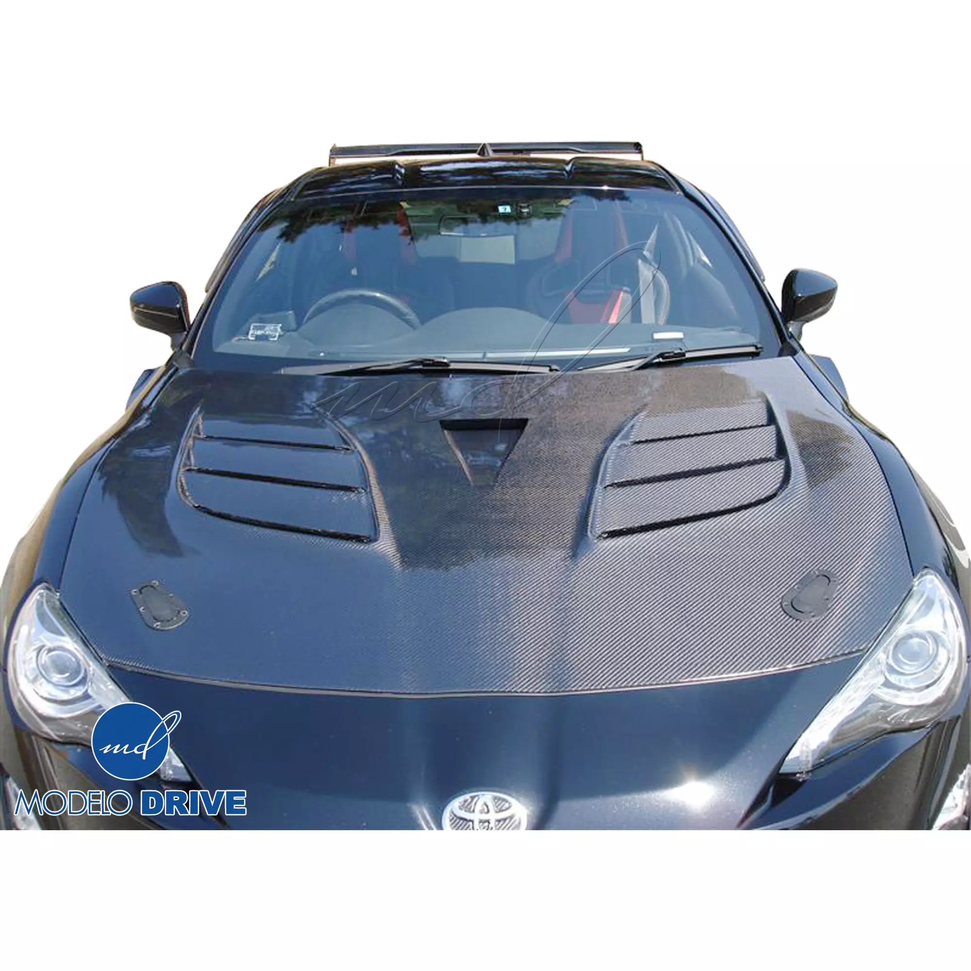 ModeloDrive Carbon Fiber VAR GT Hood > Subaru BRZ 2013-2020 - Image 29