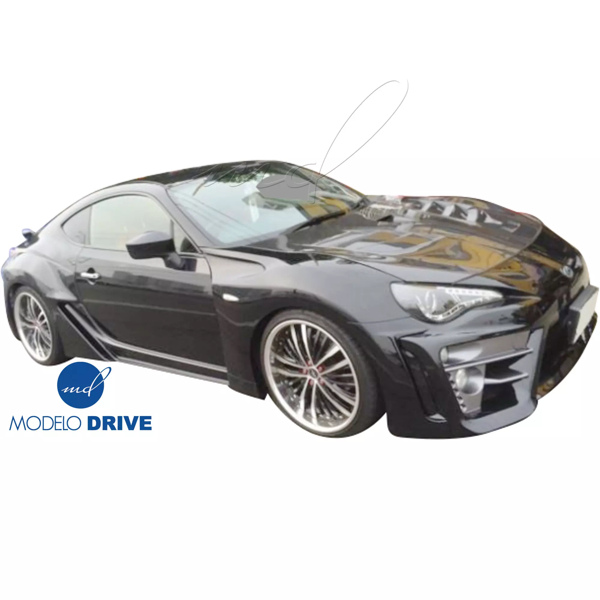 ModeloDrive Carbon Fiber VAR GT Hood > Subaru BRZ 2013-2020 - Image 31
