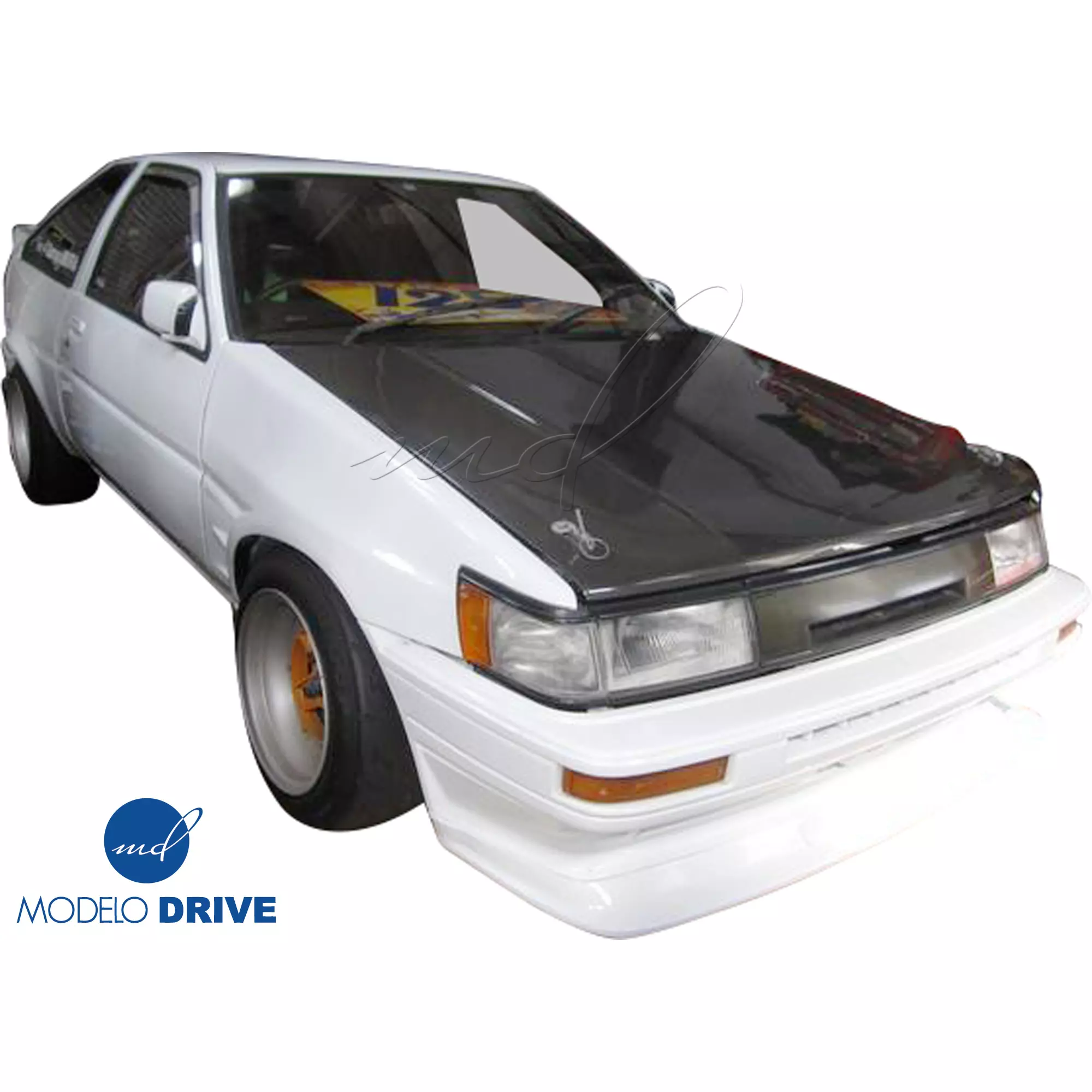 ModeloDrive Carbon Fiber OER Hood > Toyota Corolla AE86 Levin 1984-1987 - Image 12