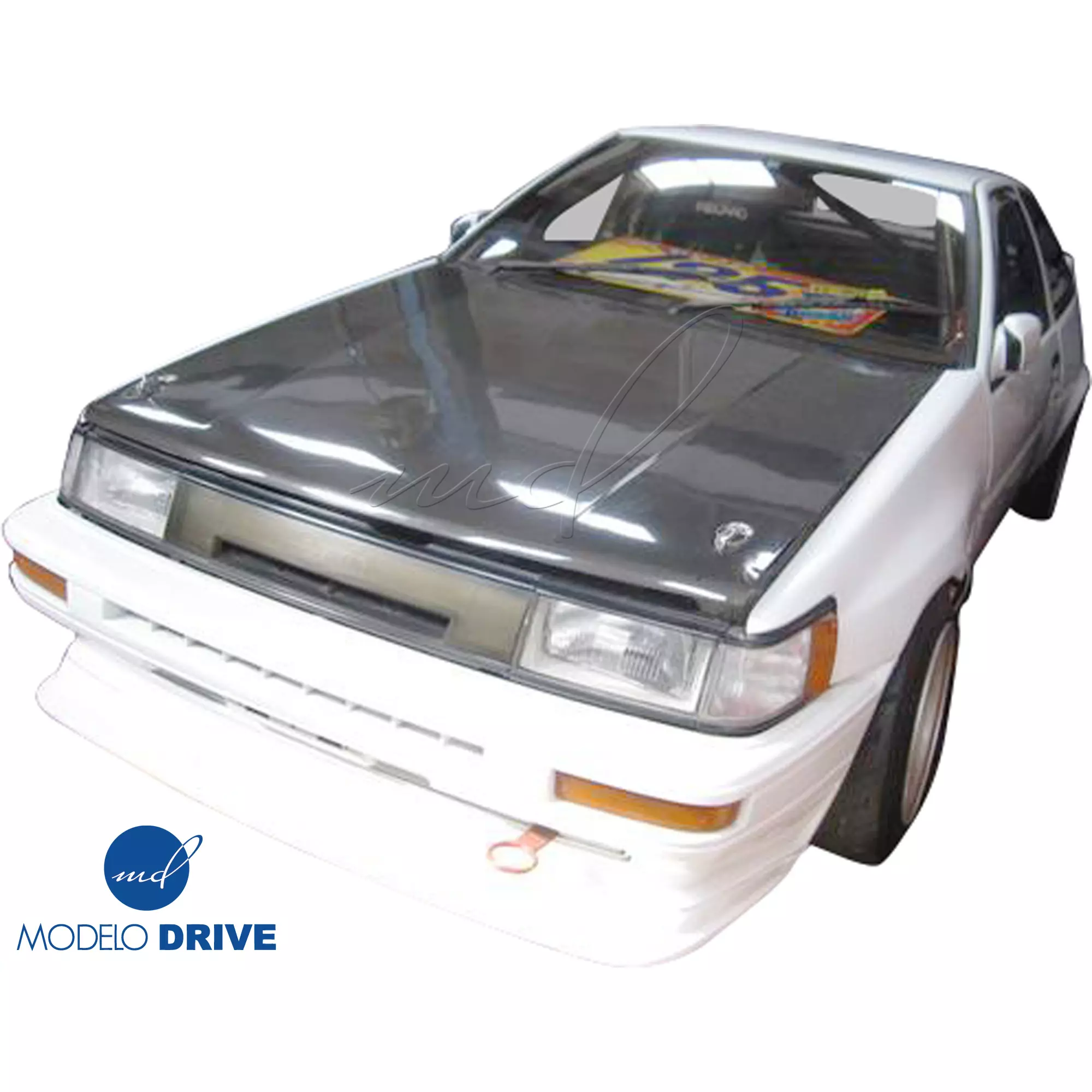 ModeloDrive Carbon Fiber OER Hood > Toyota Corolla AE86 Levin 1984-1987 - Image 13