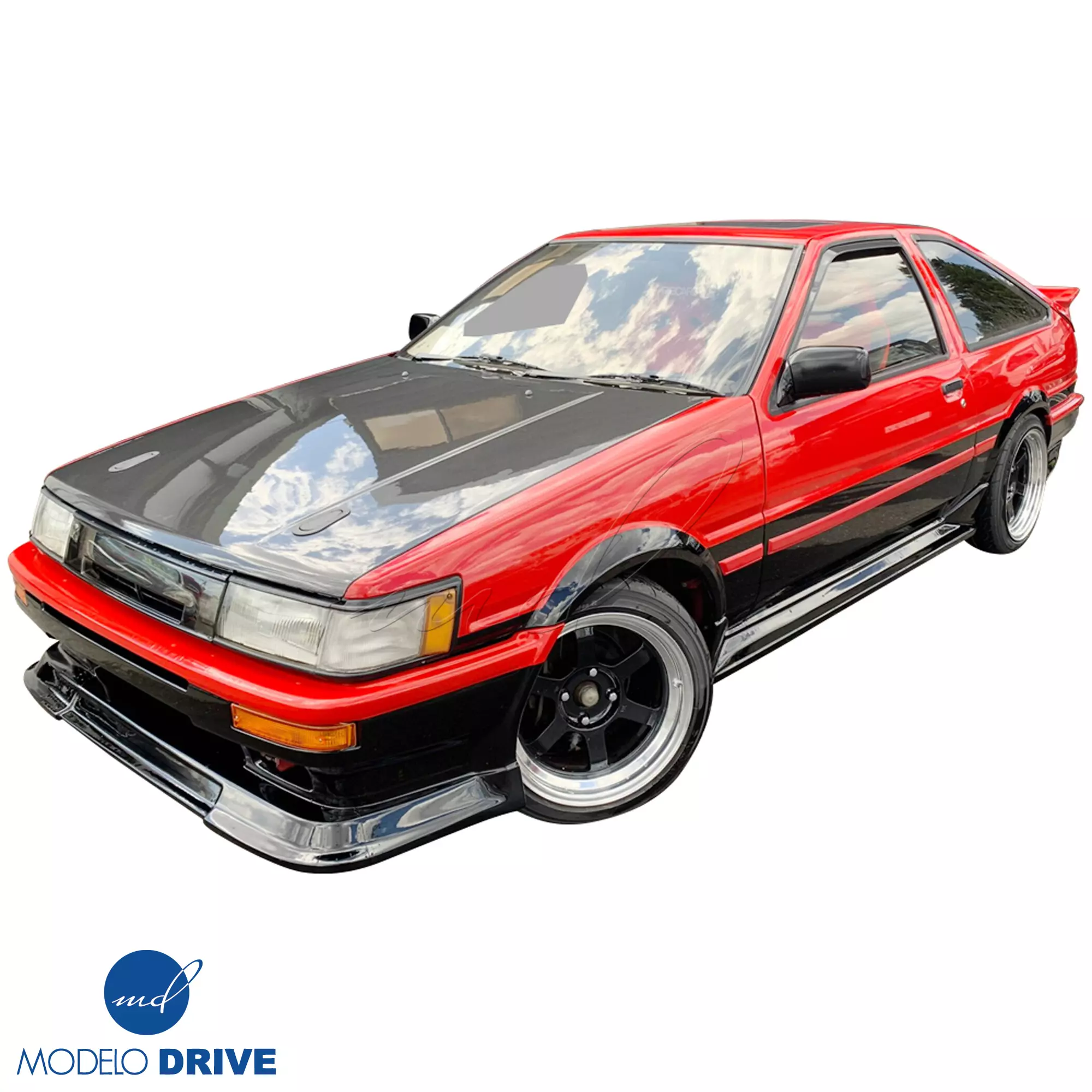 ModeloDrive Carbon Fiber OER Hood > Toyota Corolla AE86 Levin 1984-1987 - Image 20