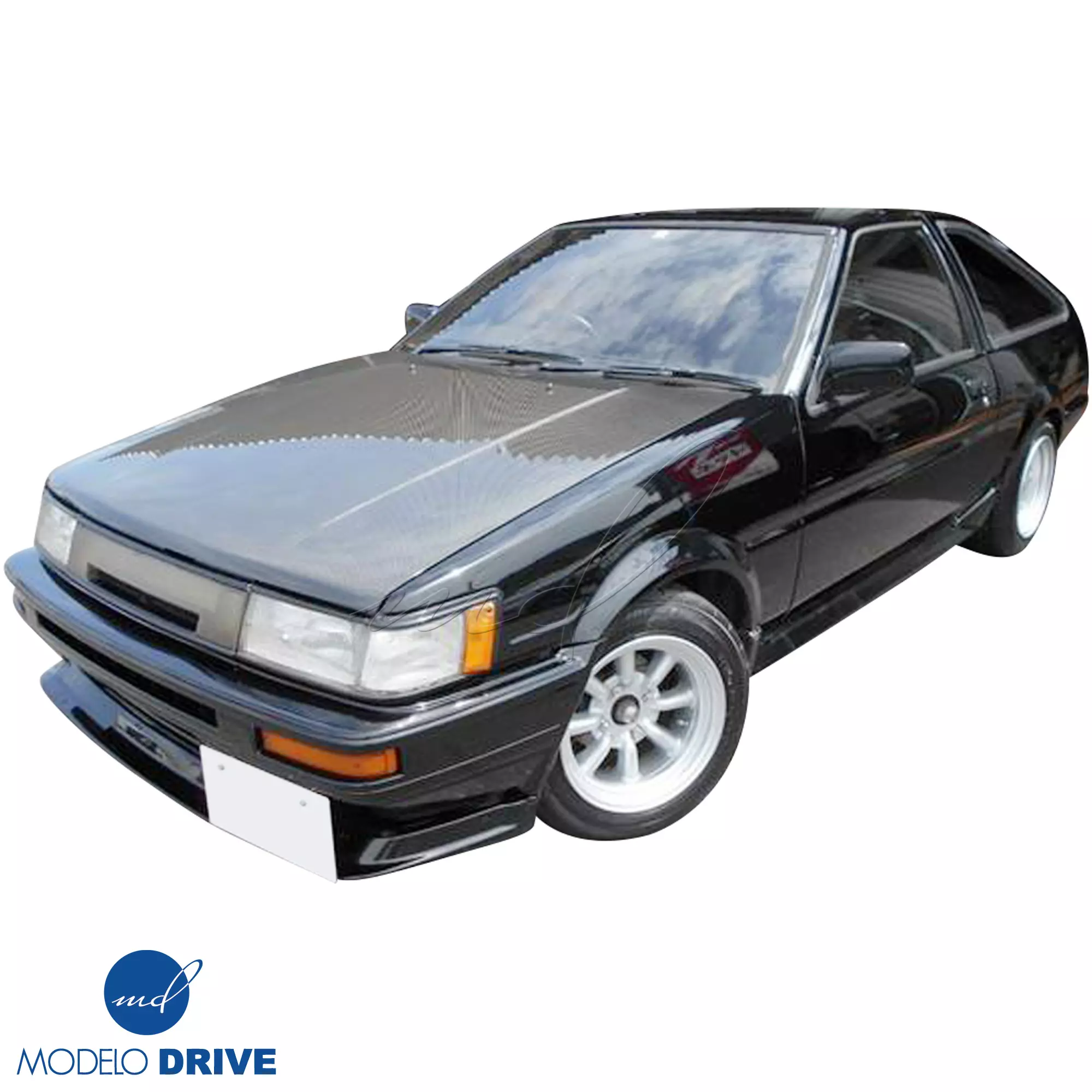 ModeloDrive Carbon Fiber OER Hood > Toyota Corolla AE86 Levin 1984-1987 - Image 38