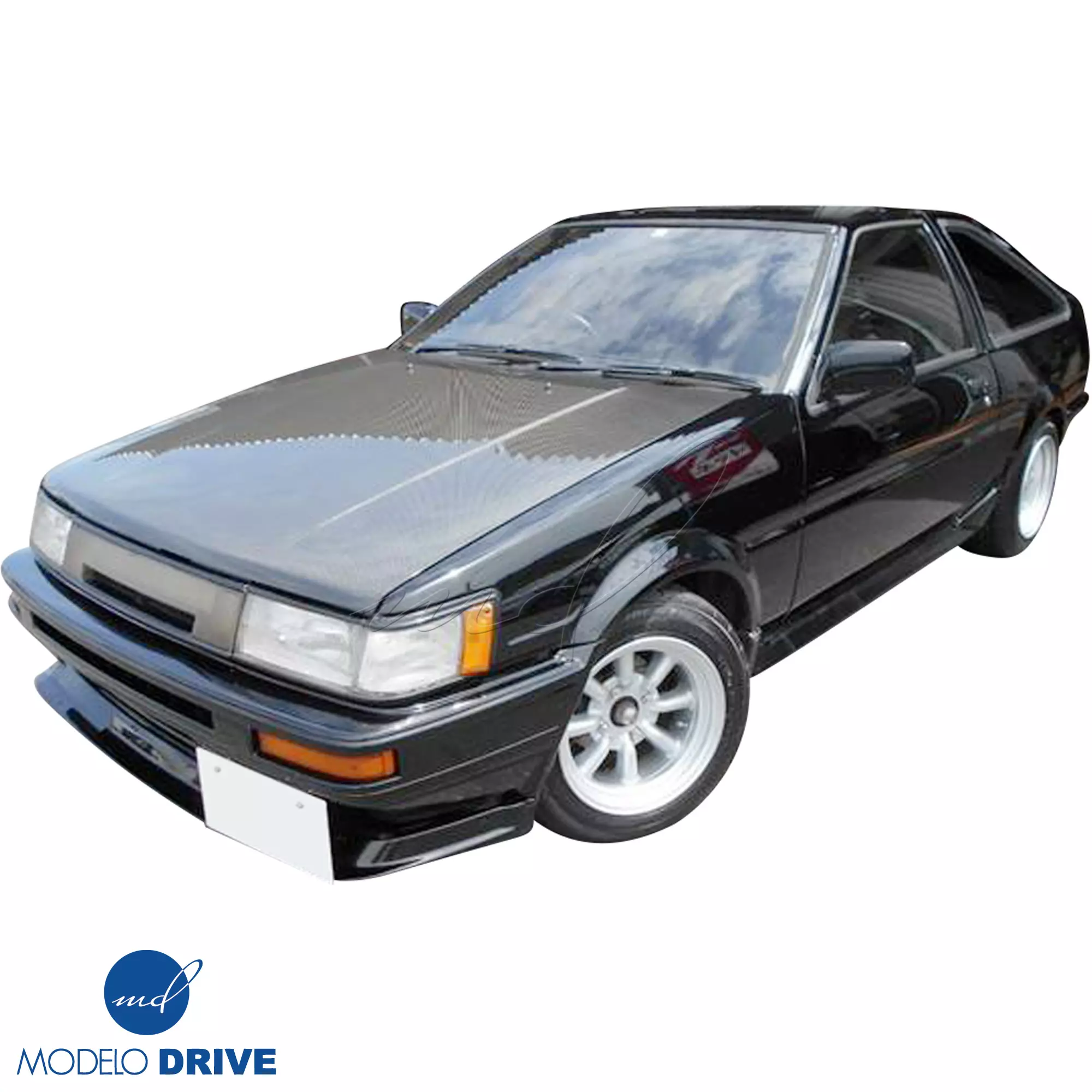 ModeloDrive Carbon Fiber OER Hood > Toyota Corolla AE86 Levin 1984-1987 - Image 39