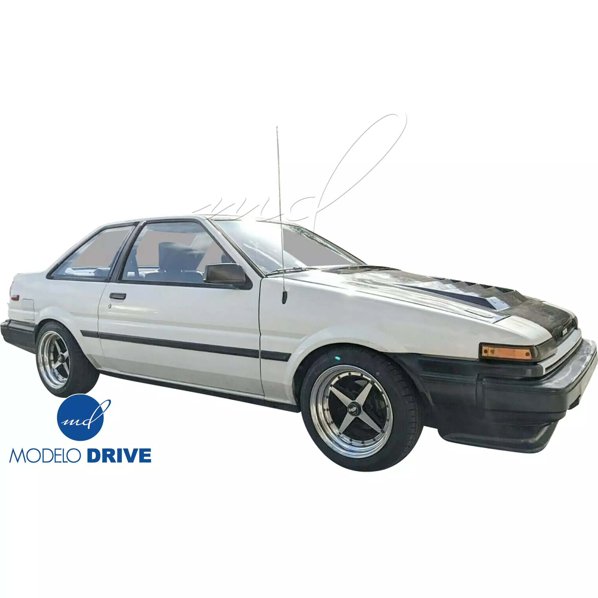 ModeloDrive Carbon Fiber DMA D1 Hood > Toyota Corolla AE86 Trueno 1984-1987 - Image 10
