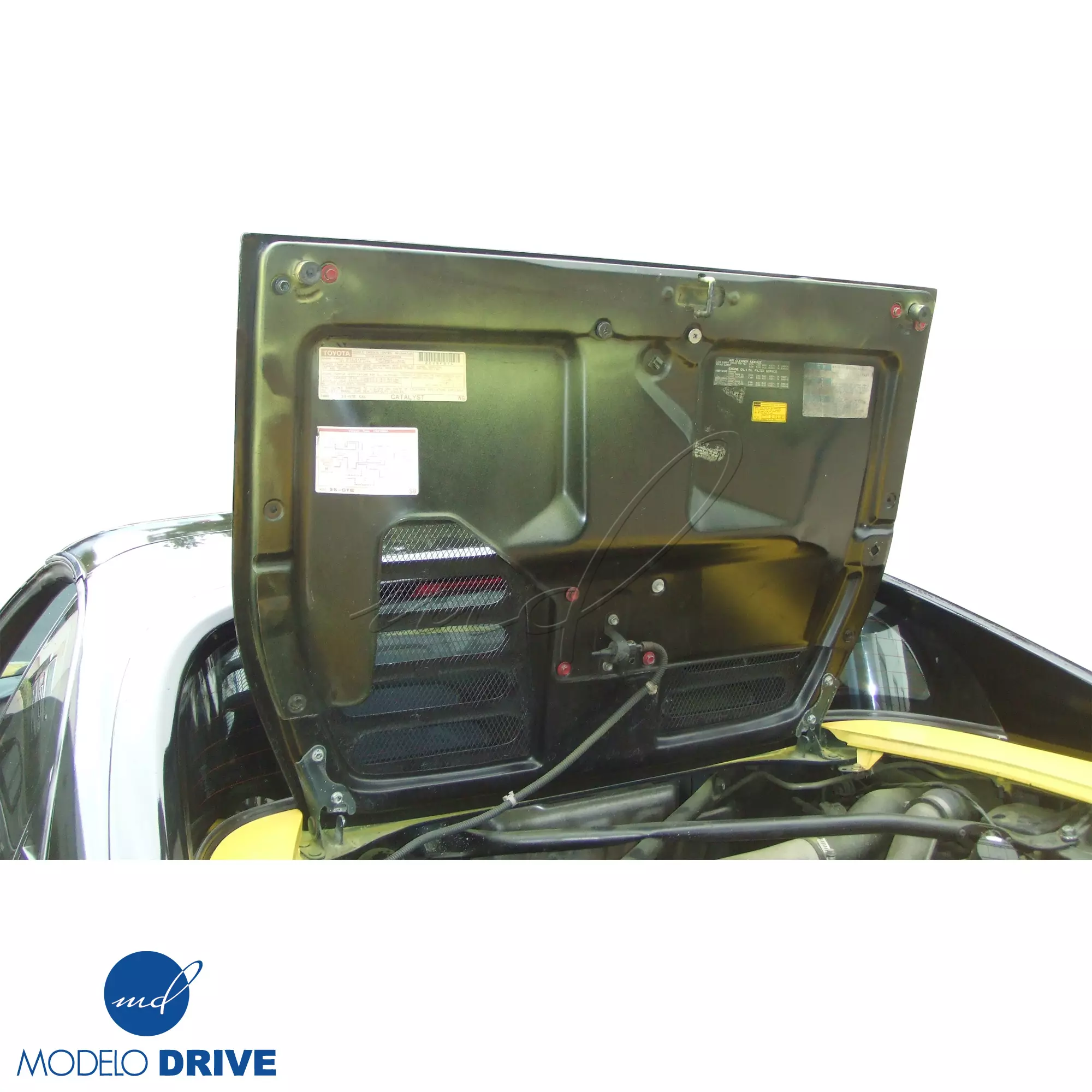 ModeloDrive Carbon Fiber F3-55 Look Engine Lid Hood (rear) > Toyota MR2 (SW20) 1991-1995 - Image 12