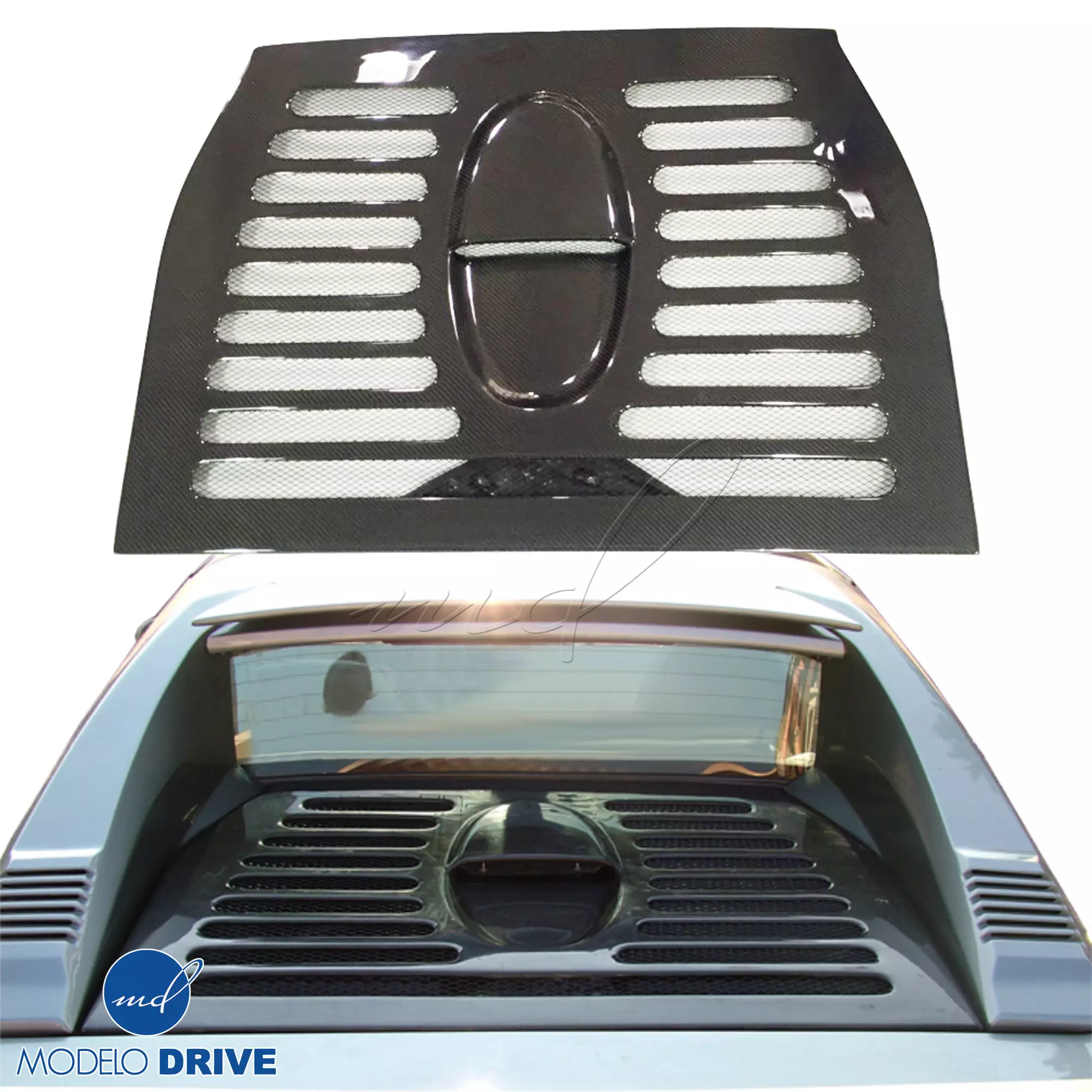 ModeloDrive Carbon Fiber F3-55 Look Engine Lid Hood (rear) > Toyota MR2 (SW20) 1991-1995 - Image 28