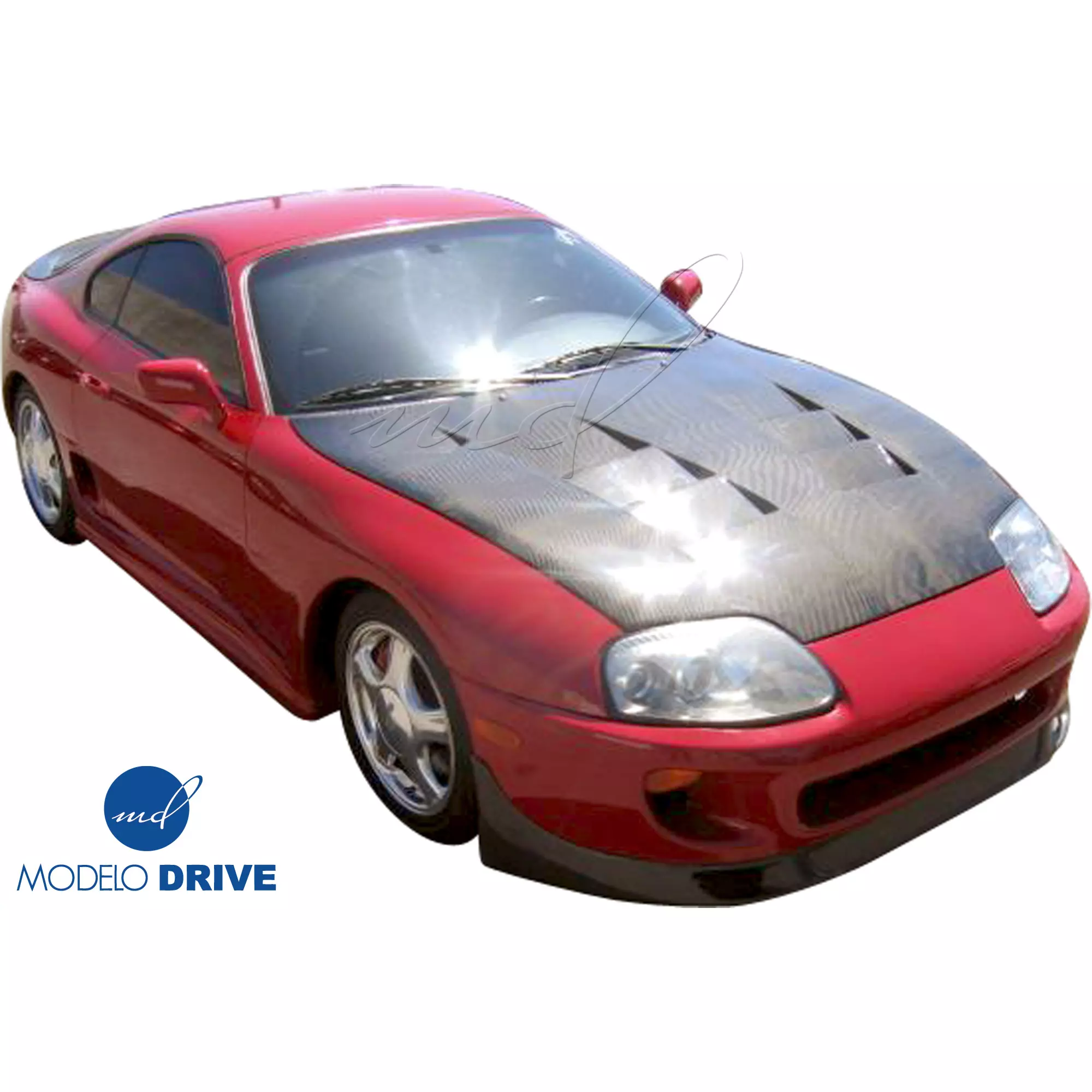 ModeloDrive Carbon Fiber TSEC Hood > Toyota Supra (JZA80) 1993-1998 - Image 10