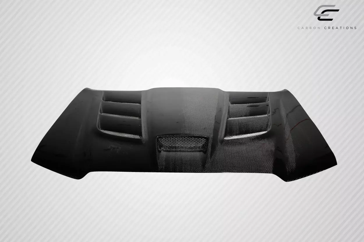 2012-2015 Toyota Tacoma Carbon Creations Viper Look Hood 1 Piece - Image 4