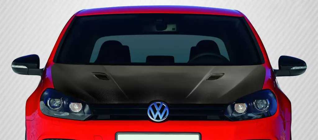 2010-2014 Volkswagen Golf GTI / Jetta Sportwagen Carbon Creations RV-S Hood 1 Piece (s) - Image 1