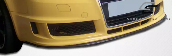 2006-2008 Audi A4 B7 Carbon Creations DTM Look Front Under Spoiler Air Dam Lip Splitter 1 Piece - Image 2