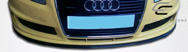 2006-2008 Audi A4 B7 Carbon Creations DTM Look Front Under Spoiler Air Dam Lip Splitter 1 Piece - Image 4