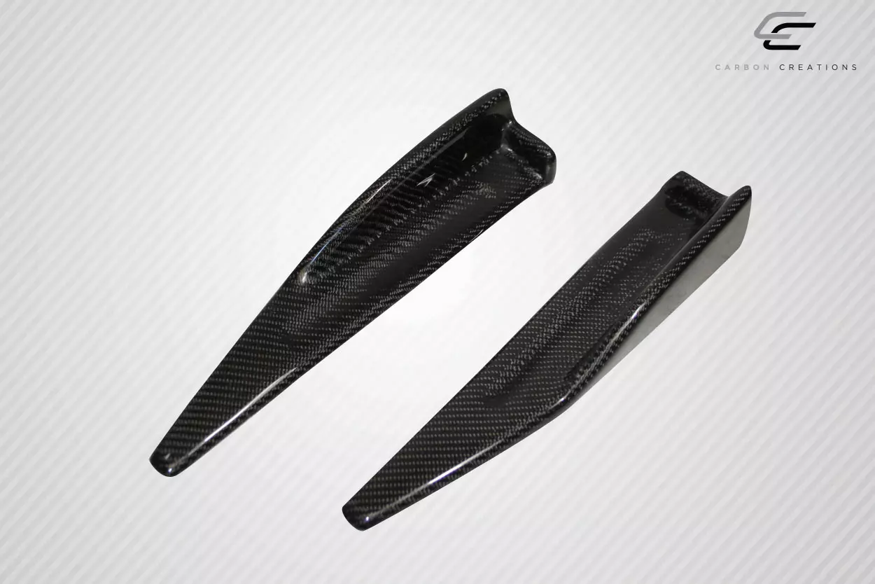 Universal Carbon Creations Front / Rear Type 2 Winglet Splitters 2 Piece (s) - Image 5
