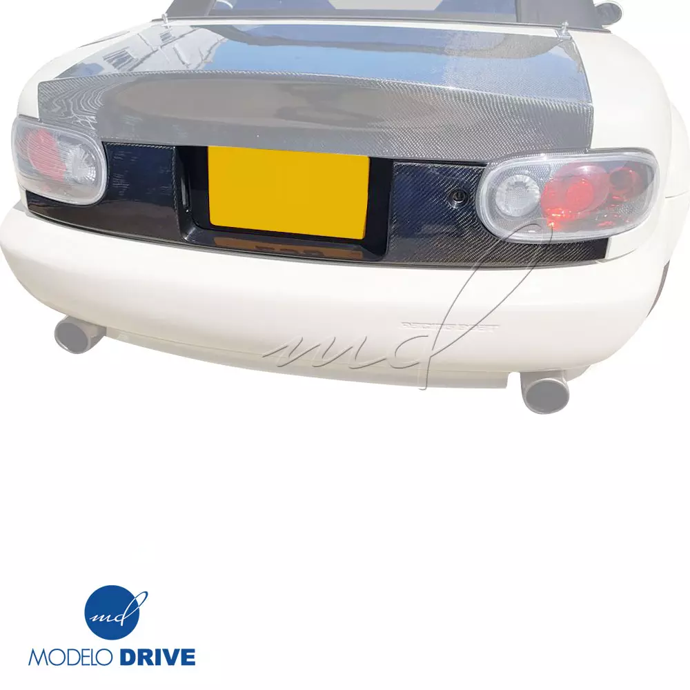 ModeloDrive Carbon Fiber OER US Tailgate Housing Panel > Mazda Miata (NA) 1990-1996 - Image 9
