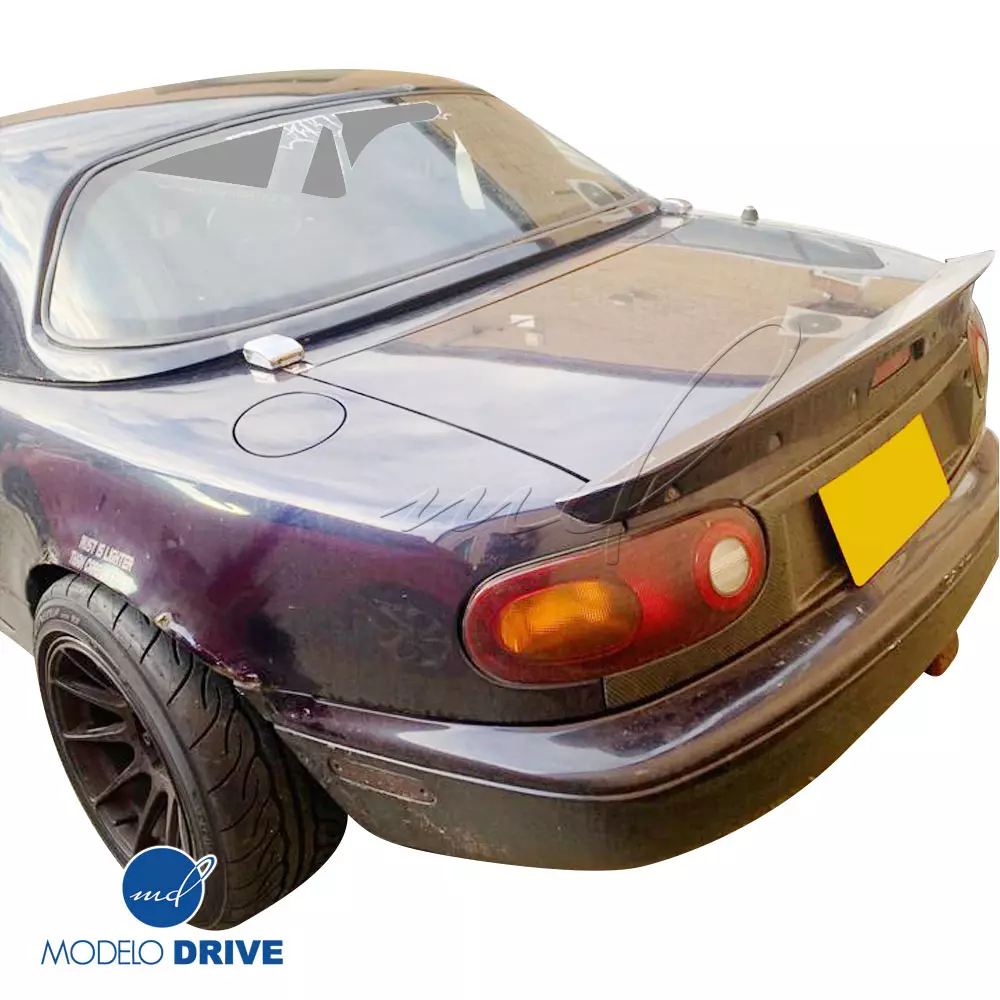 ModeloDrive Carbon Fiber OER US Tailgate Housing Panel > Mazda Miata (NA) 1990-1996 - Image 3