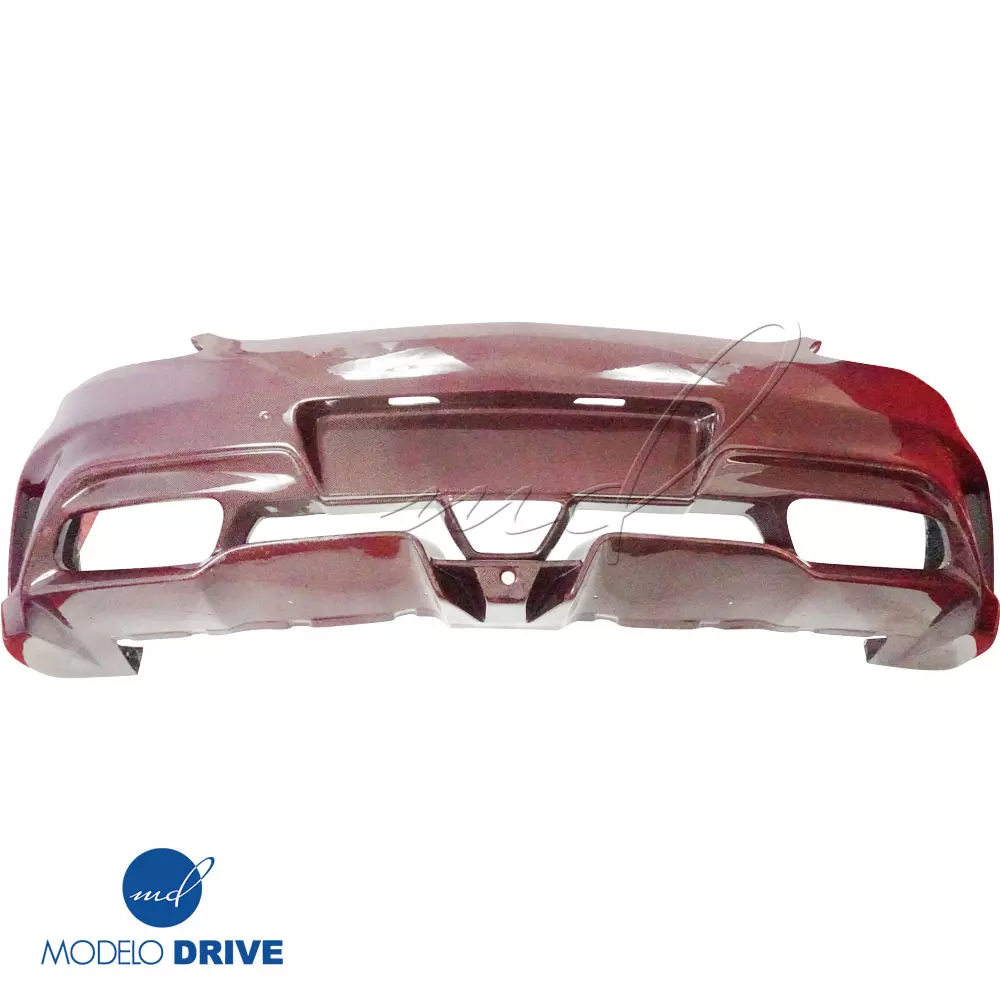 ModeloDrive Carbon Fiber BLK-GT Wide Body Rear Bumper > Mercedes-Benz SLS AMG (R197) 2011-2014 - Image 3