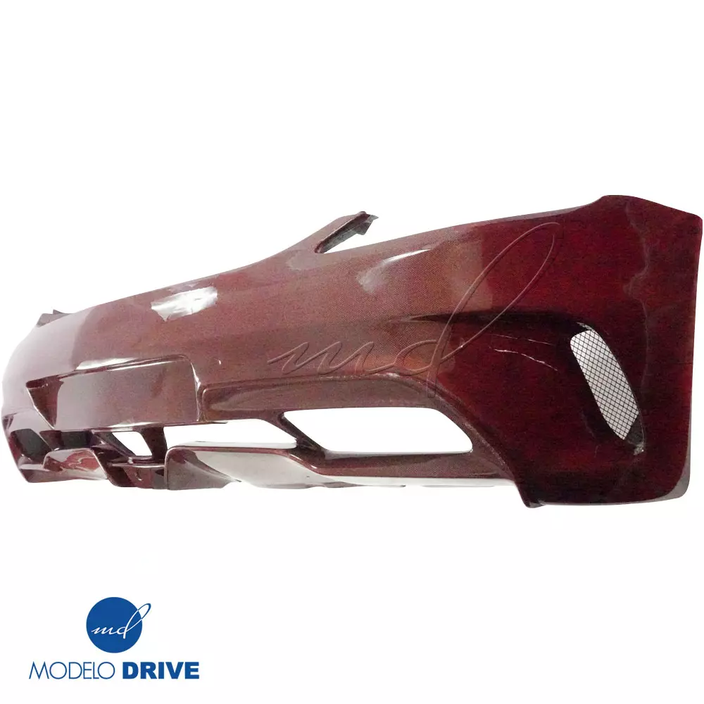 ModeloDrive Carbon Fiber BLK-GT Wide Body Rear Bumper > Mercedes-Benz SLS AMG (R197) 2011-2014 - Image 6