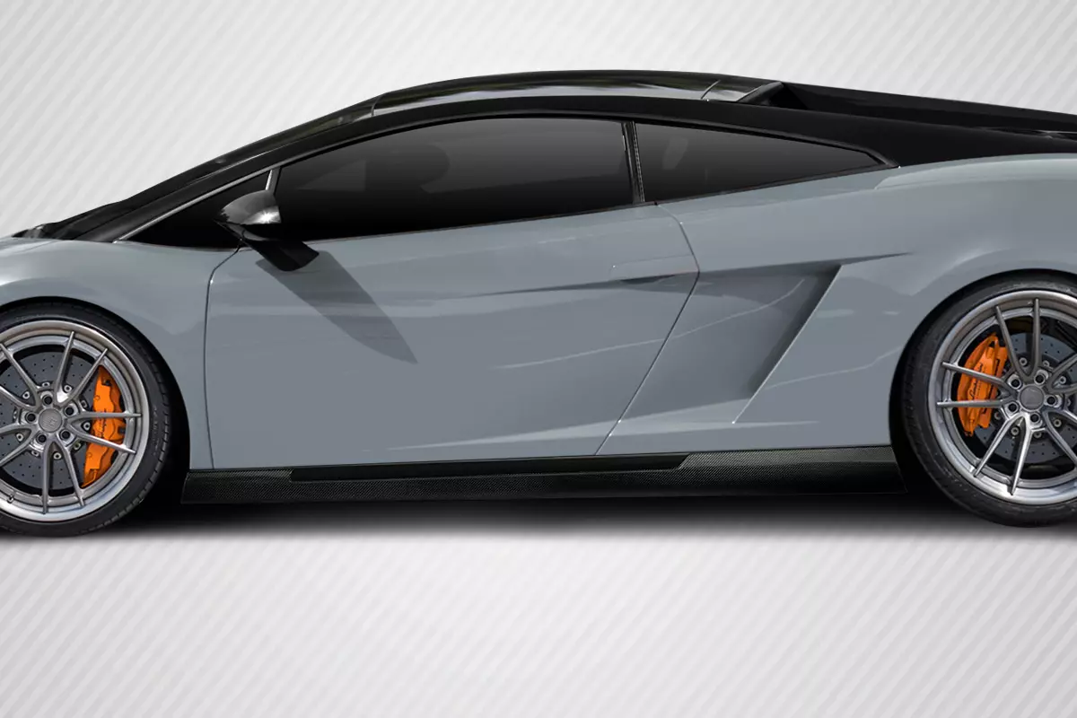 2004-2013 Lamborghini Gallardo Carbon Creations HMS Side Skirts Rocker Panels 2 Piece - Image 1