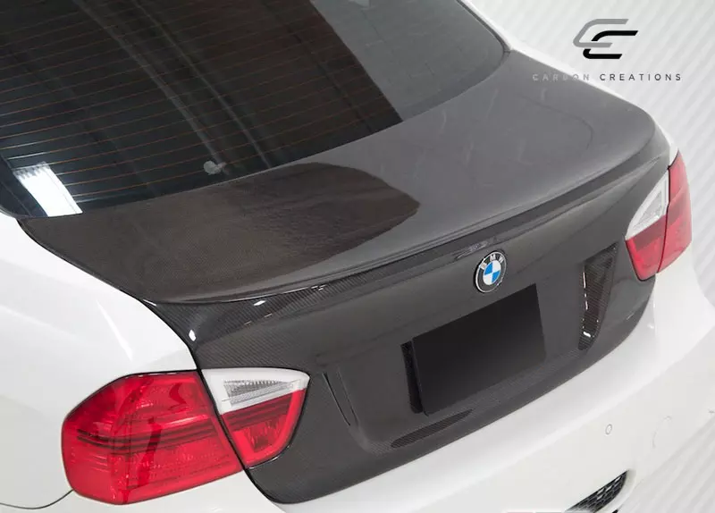 2006-2008 BMW 3 Series E90 4DR Carbon Creations DriTech CSL Look Trunk 1 Piece - Image 2