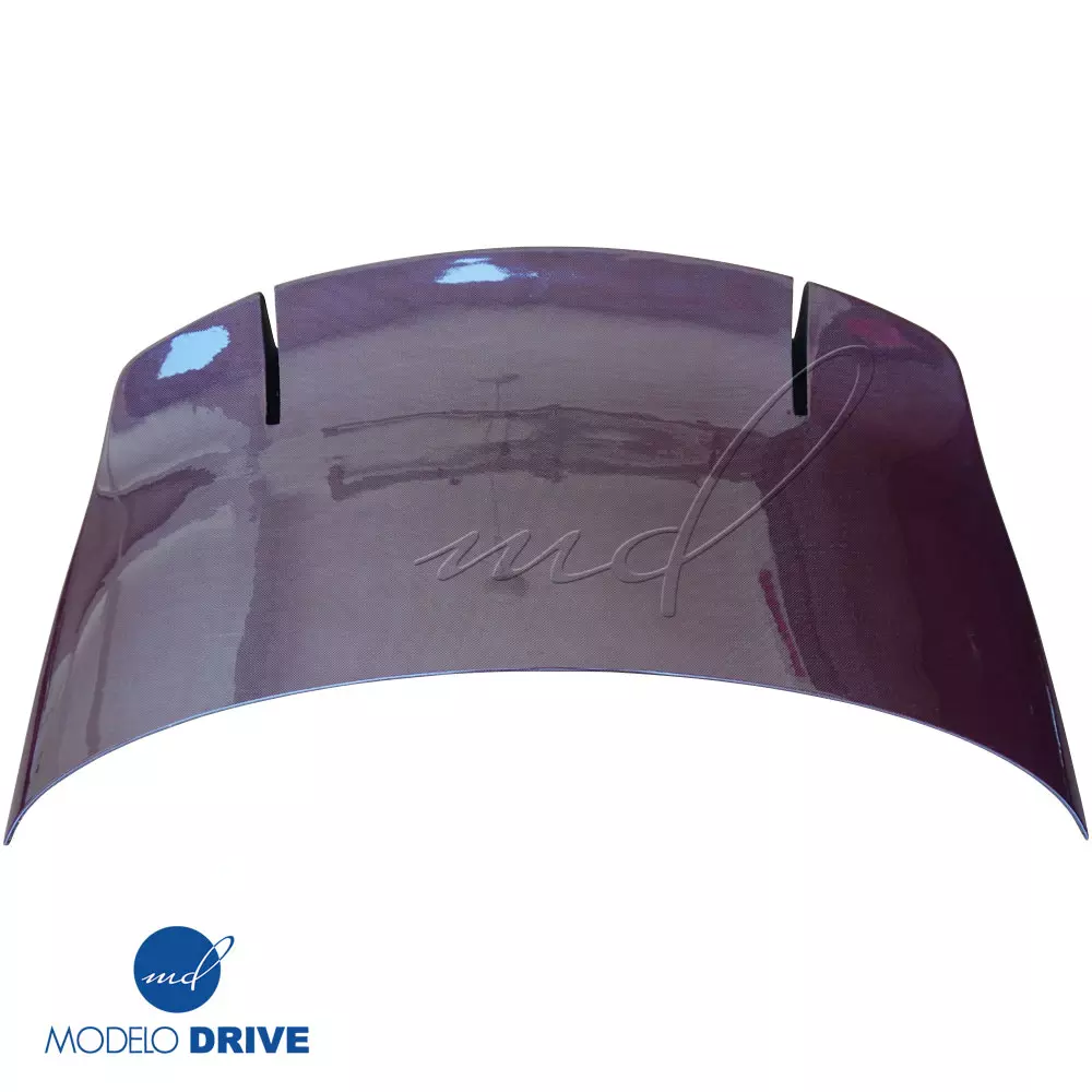 ModeloDrive Carbon Fiber BLK-GT CSL Duckbill Trunk > Mercedes-Benz SLS AMG (R197) 2011-2014 - Image 8