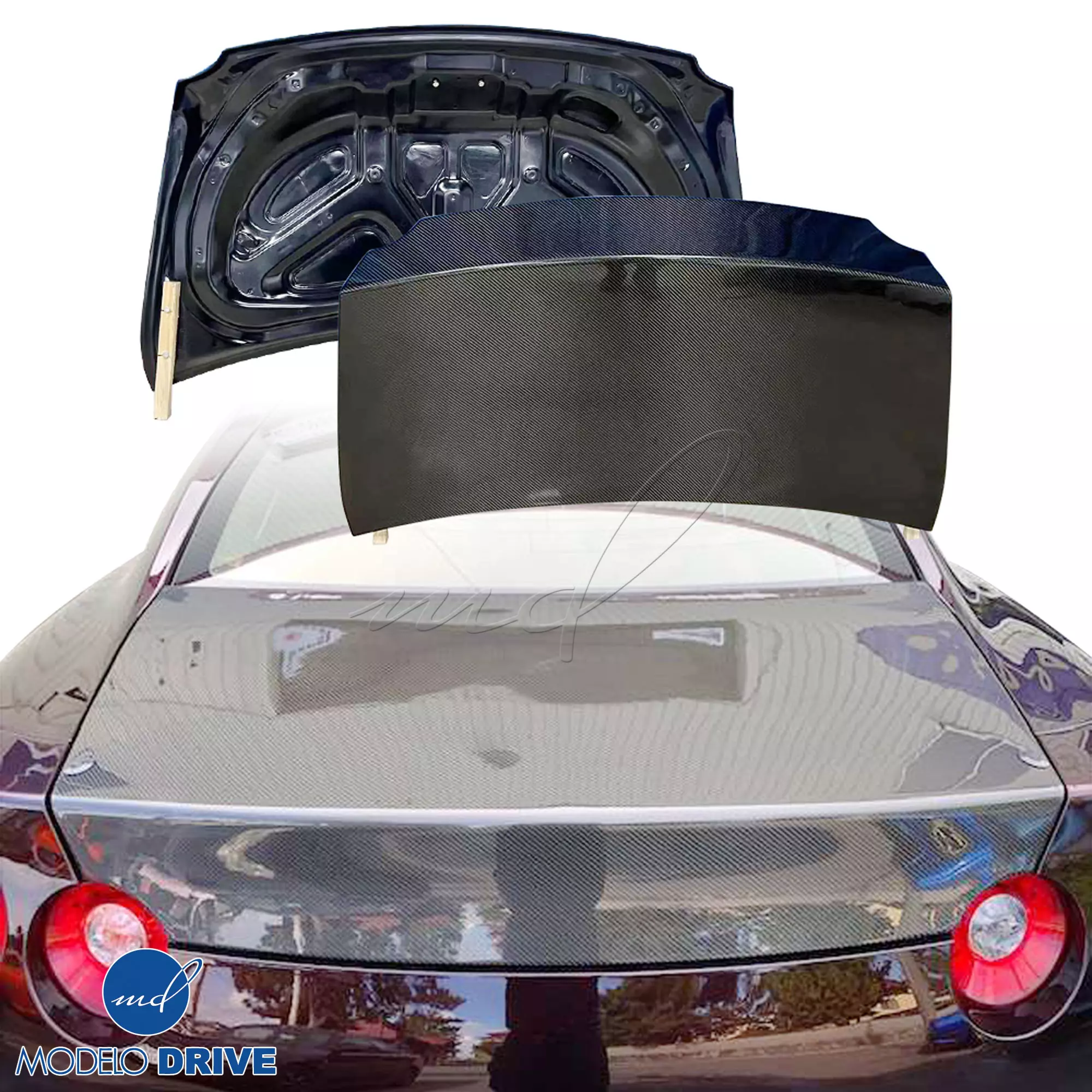 ModeloDrive Carbon Fiber OER Trunk > Nissan GT-R GTR R35 2009-2016 - Image 6
