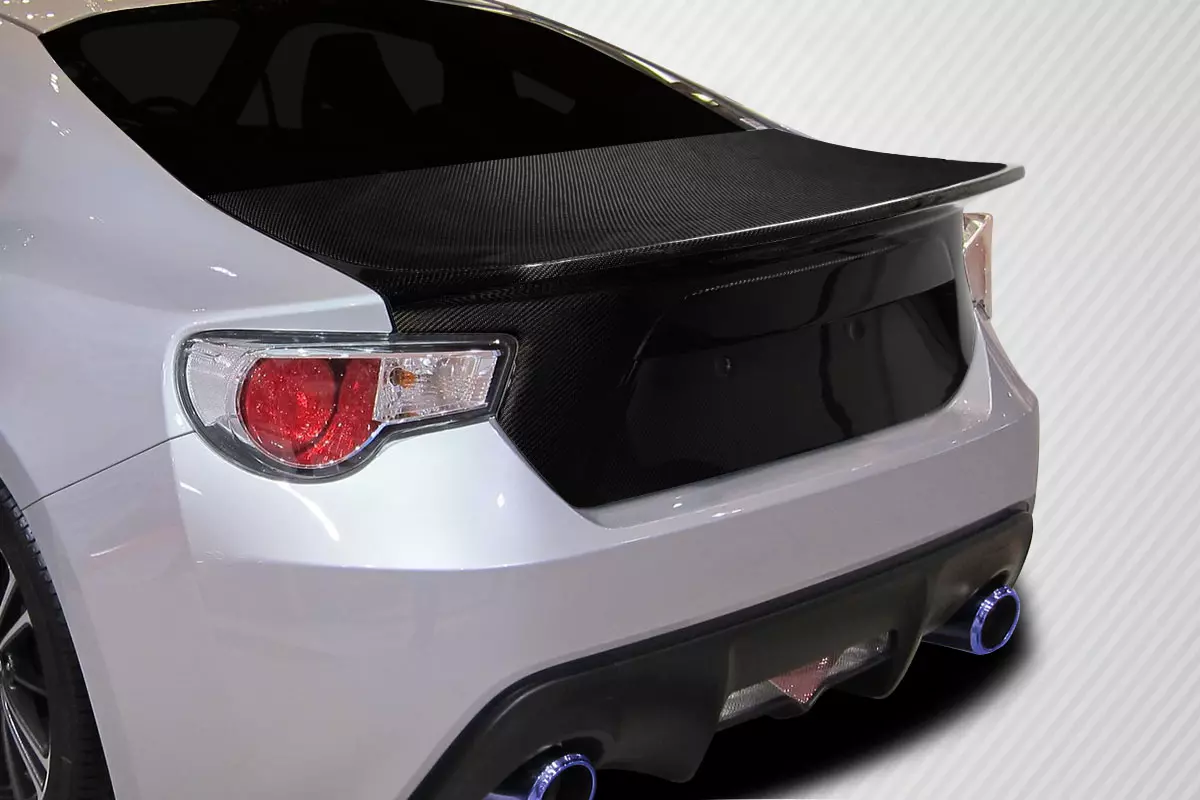2013-2020 Scion FR-S Toyota 86 Subaru BRZ Carbon Creations CSpeed Trunk 1 Piece - Image 2