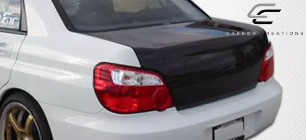 2002-2007 Subaru Impreza WRX STI 4DR Carbon Creations OER Look Trunk 1 Piece - Image 6