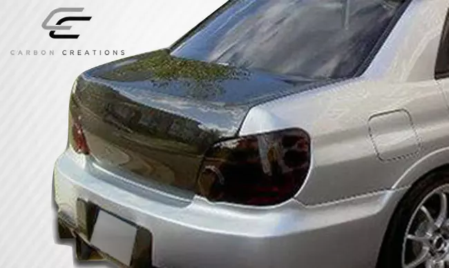 2002-2007 Subaru Impreza WRX STI 4DR Carbon Creations OER Look Trunk 1 Piece - Image 7