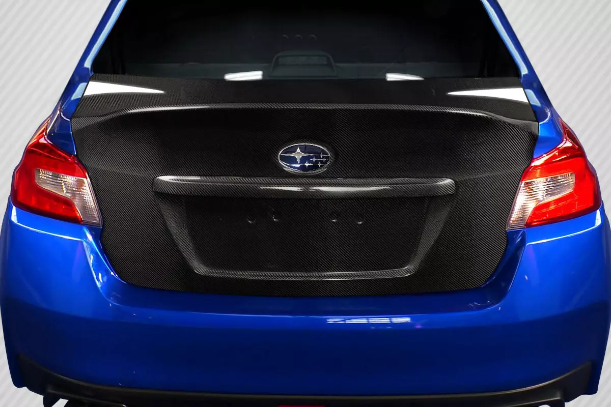 2015-2021 Subaru WRX STI Carbon Creations Blade Trunk 1 Piece - Image 1