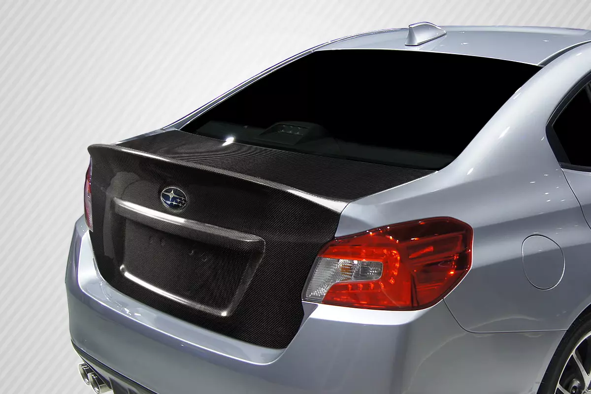 2015-2021 Subaru WRX STI Carbon Creations Blade Trunk 1 Piece - Image 2