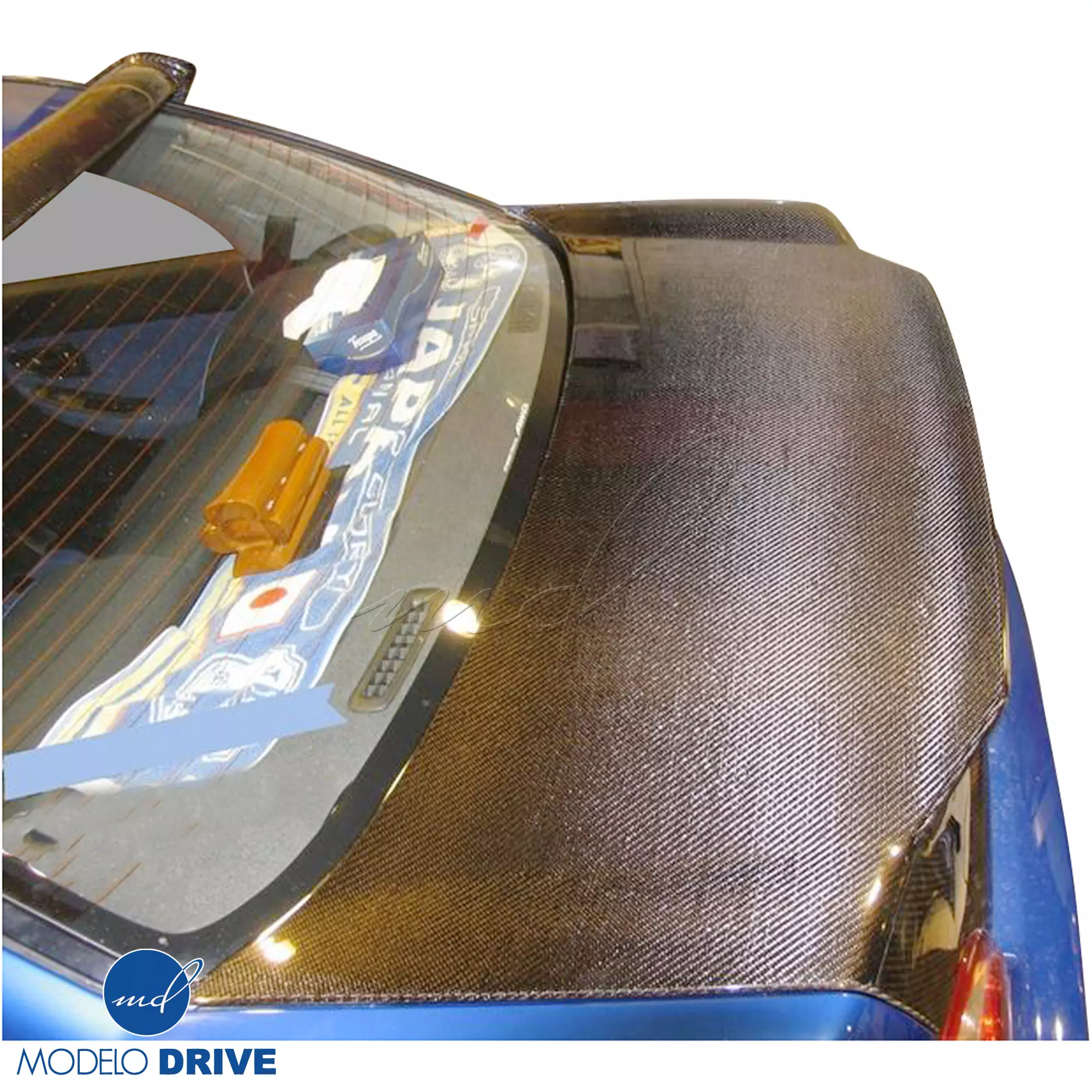ModeloDrive Carbon Fiber CSL Duckbill Trunk > Subaru Impreza WRX 2002-2007 > 2/4/5dr - Image 4
