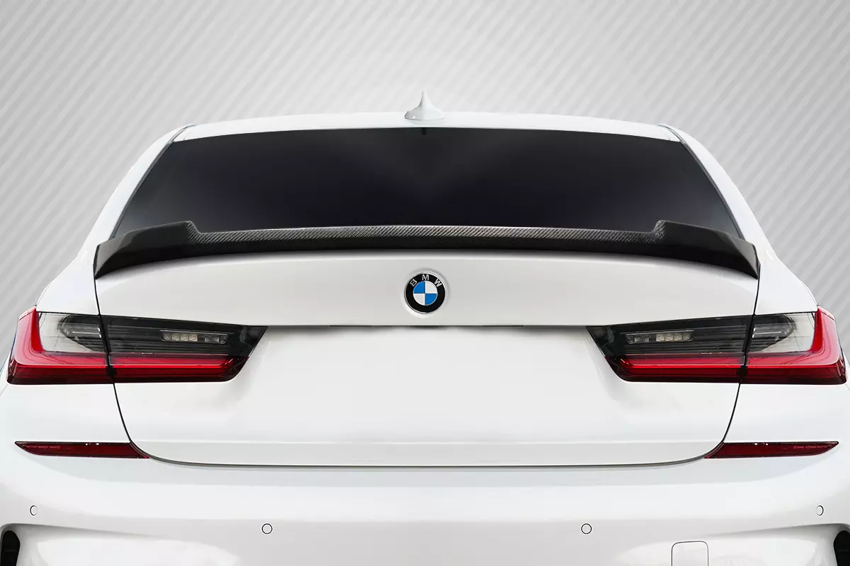 2019-2022 BMW 3 Series G20 Carbon Creations AKS Rear Wing Spoiler 1 Piece - Image 1