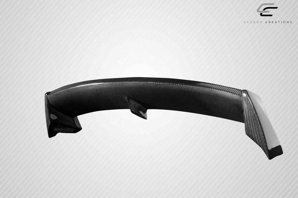 2012-2015 Fiat 500 Carbon Creations AVR Roof Wing Spoiler 1 Piece - Image 3