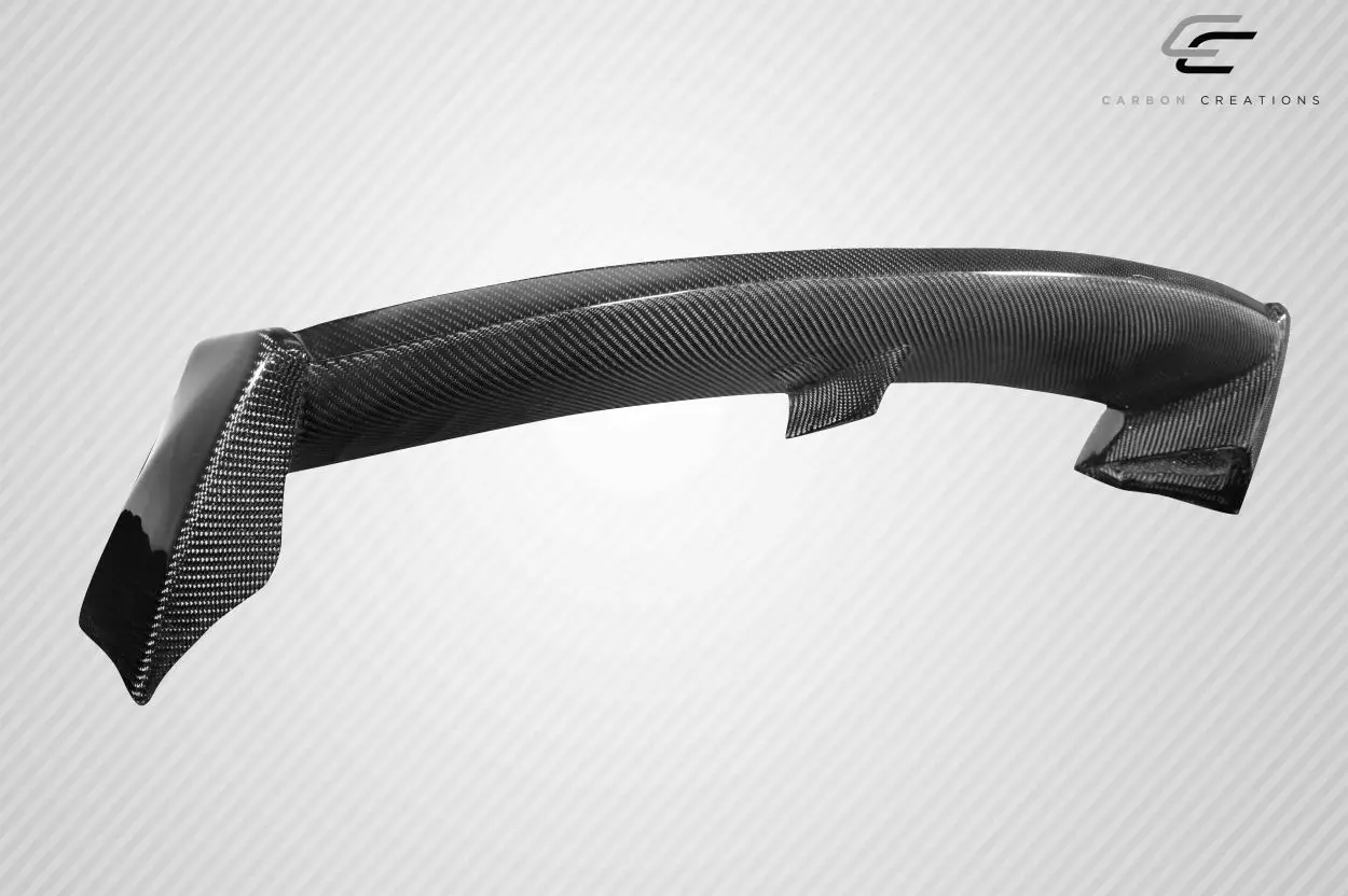 2012-2015 Fiat 500 Carbon Creations AVR Roof Wing Spoiler 1 Piece - Image 4