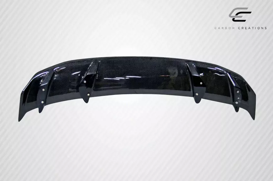 2010-2014 Ford Mustang Carbon Creations Boss Look Wing Spoiler 1 Piece - Image 4