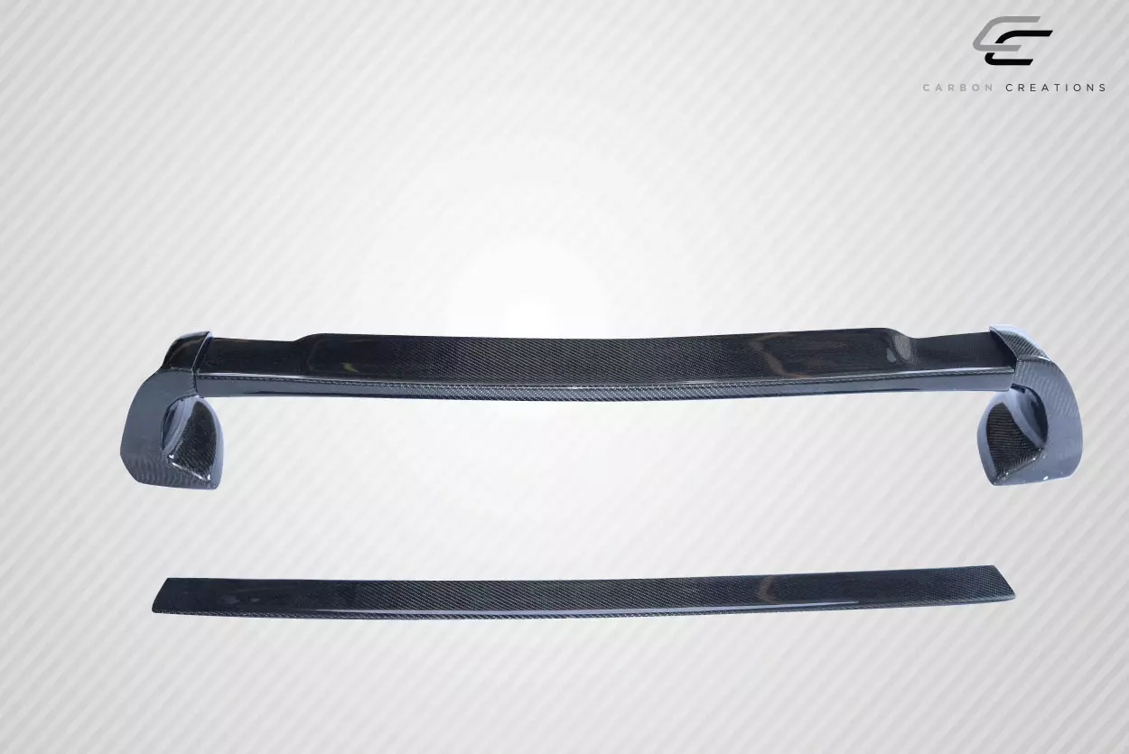 2006-2011 Honda Civic 4DR Carbon Creations Type M Wing Spoiler 4 Piece (S) - Image 2