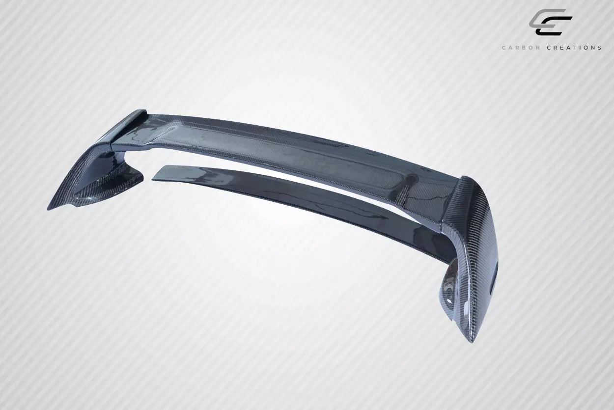 2006-2011 Honda Civic 4DR Carbon Creations Type M Wing Spoiler 4 Piece (S) - Image 4