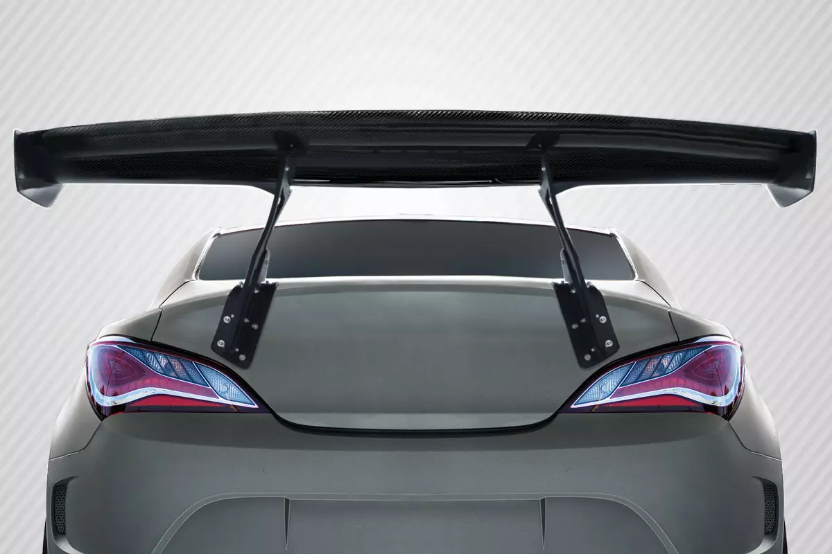 2010-2016 Hyundai Genesis Coupe Carbon Creations RBS V2 Rear Wing Spoiler 3 Piece - Image 1