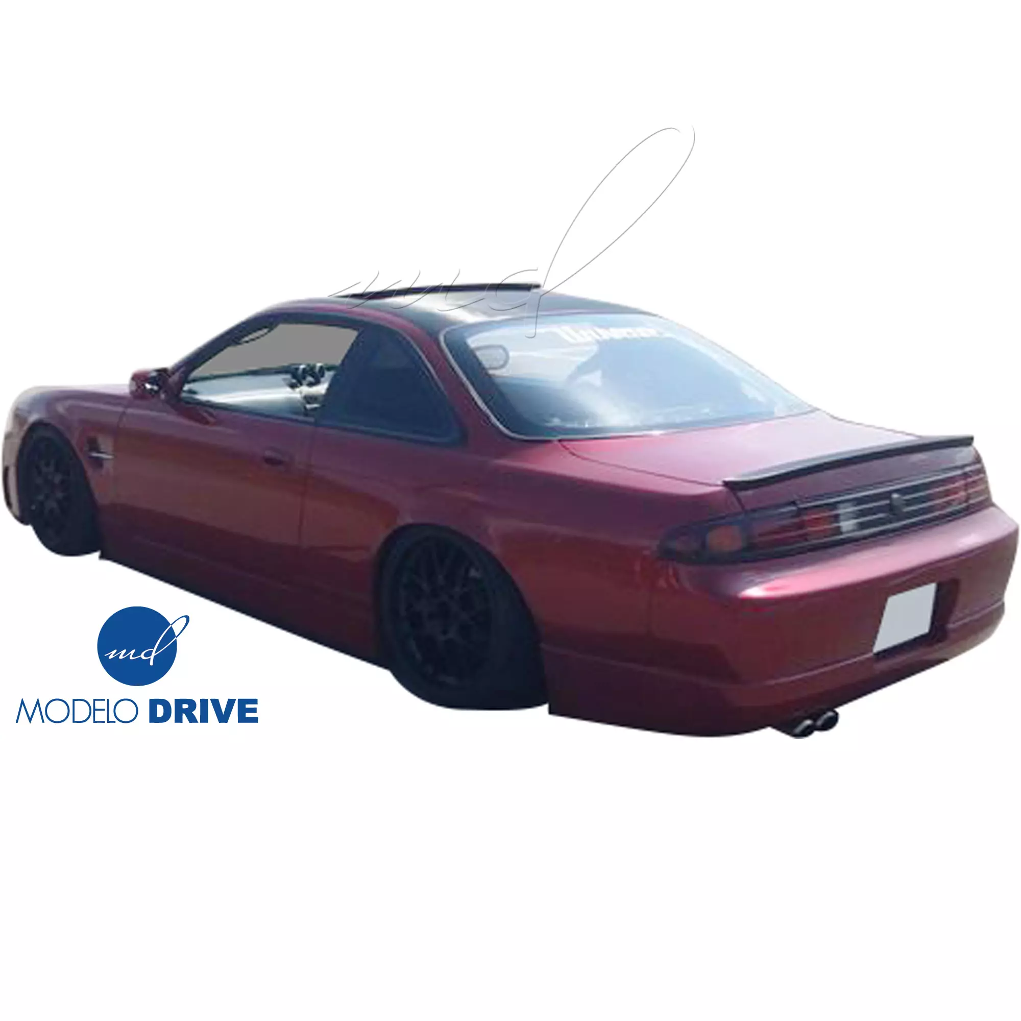 ModeloDrive Carbon Fiber ORI Trunk Spoiler Wing > Nissan 240SX S14 1995-1998 - Image 4