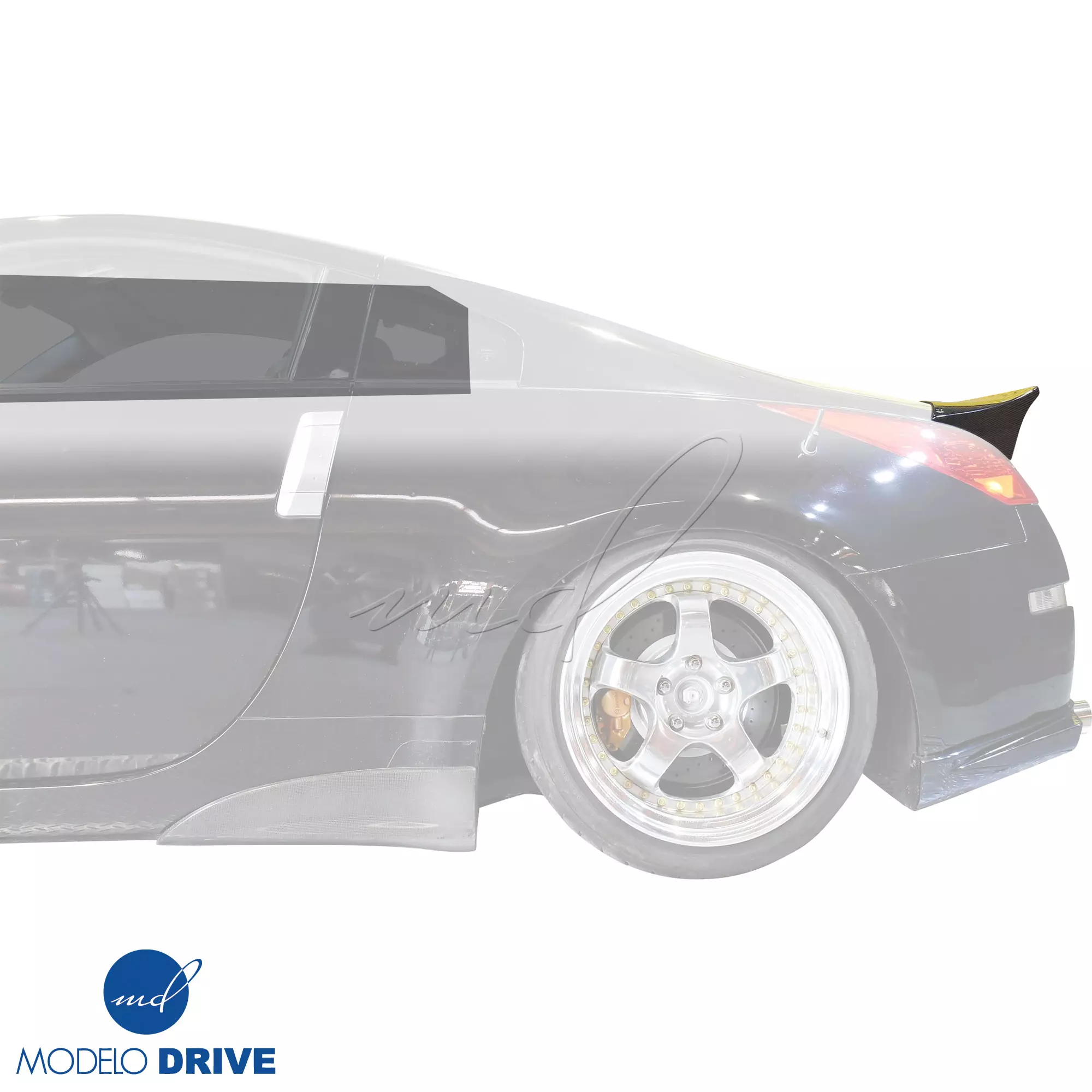 ModeloDrive Carbon Fiber TKYO Spoiler Wing > Nissan 350Z Z33 2003-2008 - Image 19
