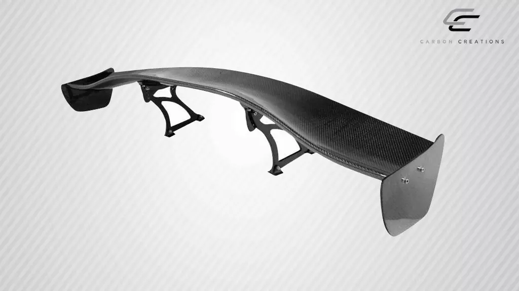 Universal Carbon Creations GT Concept Wing Trunk Lid Spoiler 1 Piece - Image 8
