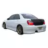 2002-2003 Subaru Impreza WRX STI 4DR Duraflex C-Speed Rear Lip Under Spoiler Air Dam - 1 Piece - Image 1