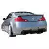 2003-2007 Infiniti G Coupe G35 Duraflex C-Sport Rear Bumper - 1 Piece - Image 1