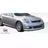 2003-2007 Infiniti G Coupe G35 Duraflex K-1 Front Bumper - 1 Piece - Image 3