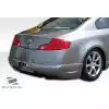 2003-2007 Infiniti G Coupe G35 Duraflex I-Spec Rear Lip Under Spoiler Air Dam - 1 Piece - Image 3