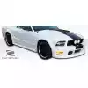 2005-2009 Ford Mustang Duraflex GT500 Wide Body Fender Flares - 4 Piece - Image 5